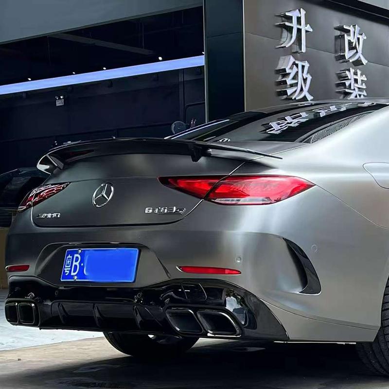适用19-23款奔驰CLS W257改装CLS53AMG GT63前后杠包围尾喉唇中网
