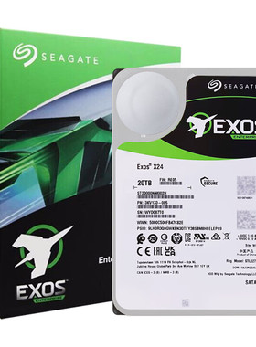 希捷ST20000NM002H 7200转银河 企业级机械硬盘 20TB SATA接口