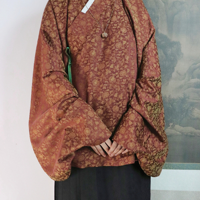 裳裳者华春夏天丝短衫马面裙