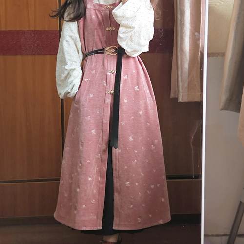 日常制长比甲裳裳者华外套春夏