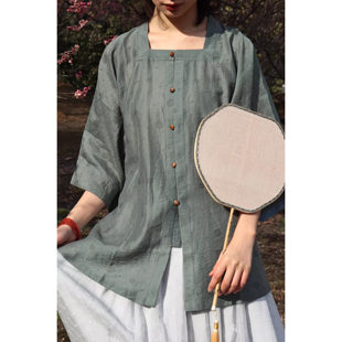 裳裳者华 夏季汉服断码清仓特价合集圆领立领方领飞机袖连衣裙