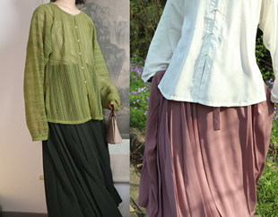 裳裳者华 三角梅 原创春夏明制传统汉服女日常垂顺中长马面裙现货