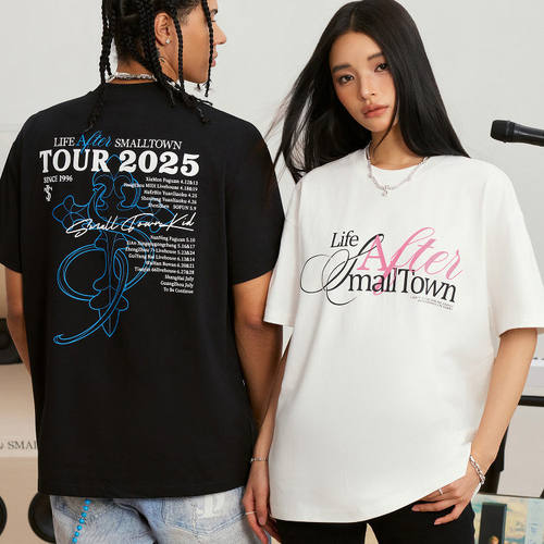 【LAST巡演限定】ASEN同款STK SmallTownKid短袖T恤巴洛克男女潮T