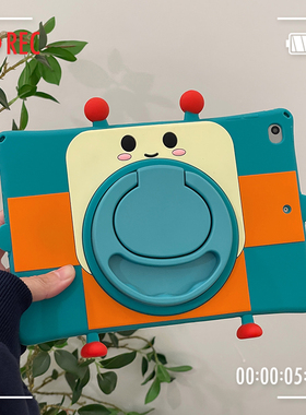 苹果平板22款ipadari5保护套第9代A2696适用mini5硅胶pro11全包五六七八可旋转10.2寸全包2021轻薄迷你4防摔6