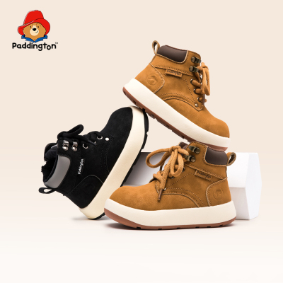帕丁顿熊冬季新款加绒棉鞋雪地靴