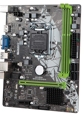 全新铭瑄MS-挑战者 H310M-VH R3.0家用办公支持 台式机电脑主板