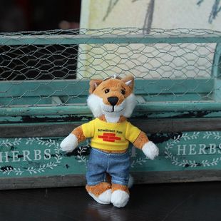 可爱小狐狸公仔穿衣服的狐狸玩偶毛绒小挂件创意钥匙扣包包挂饰