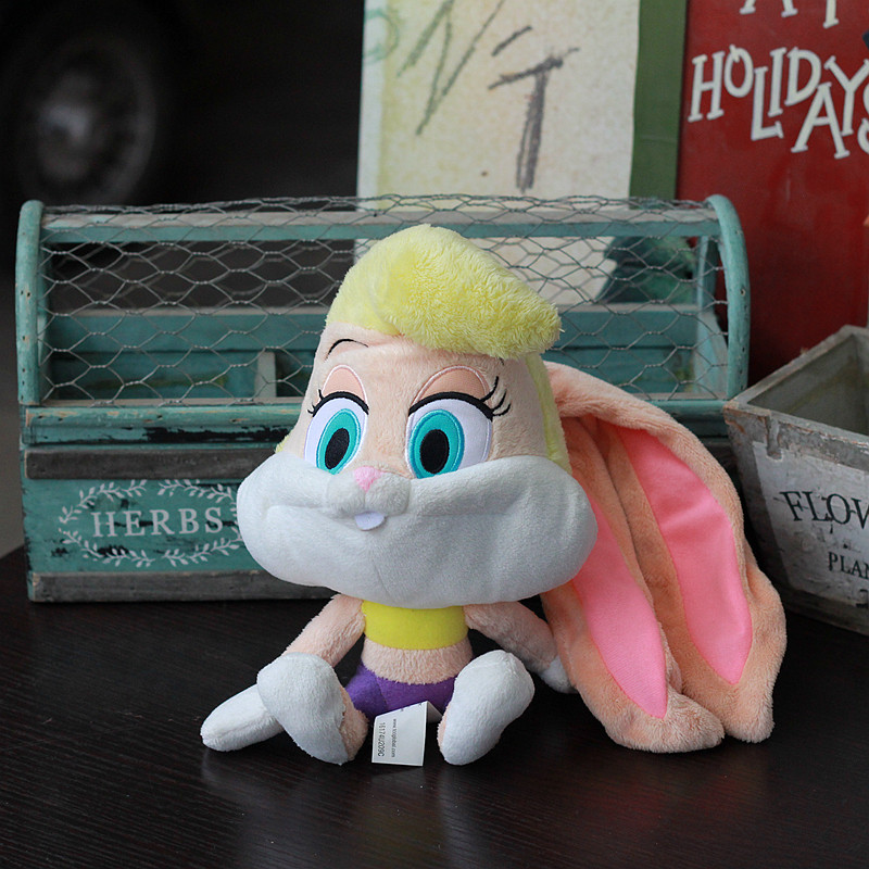 美国单华纳经典动画乐一通兔八哥的女朋友罗拉兔公仔美女兔子玩偶