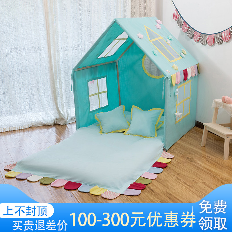 儿童帐篷城堡游戏屋分床