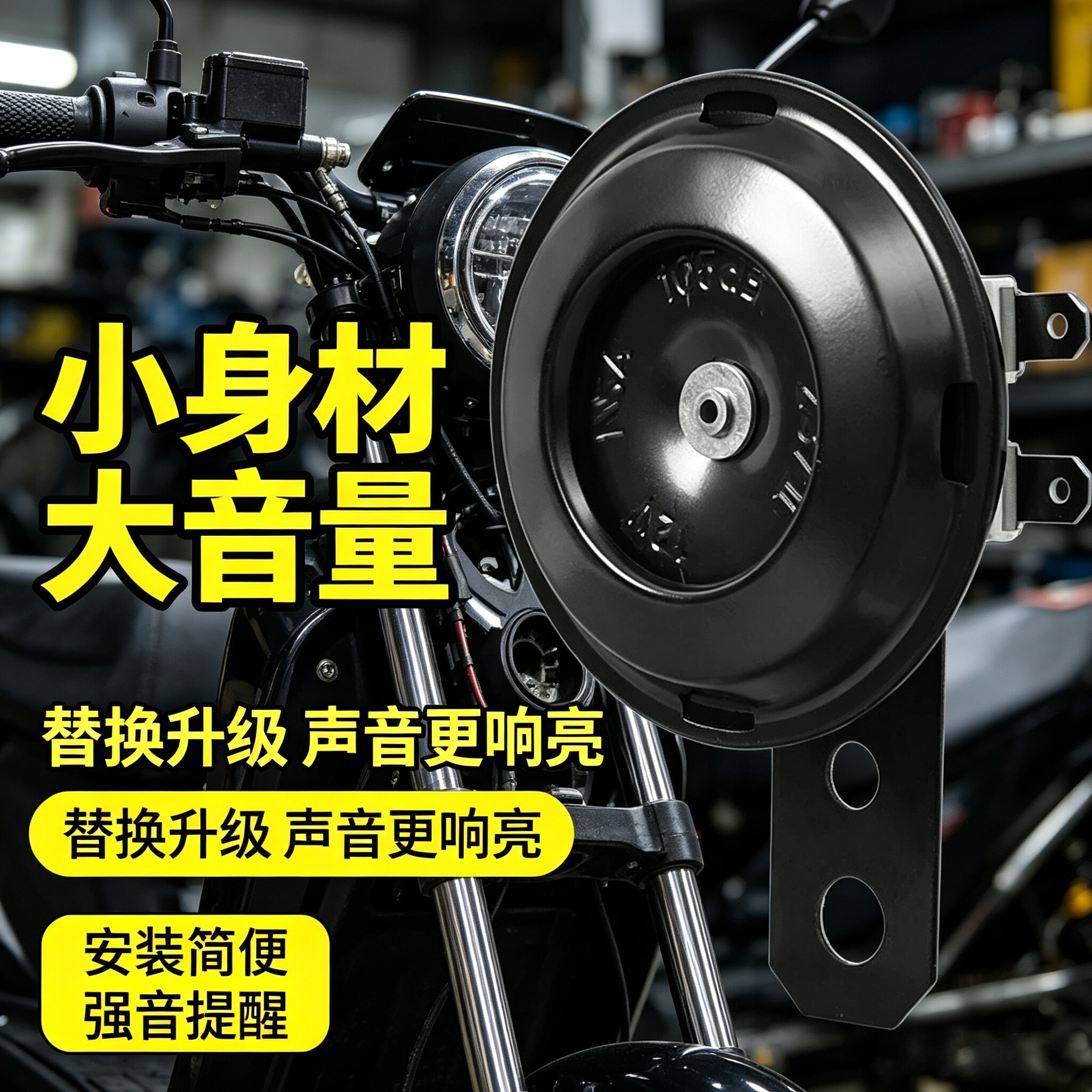 电动车喇叭通用型大声音改装防水三轮摩托电瓶车高音喇叭强音提醒