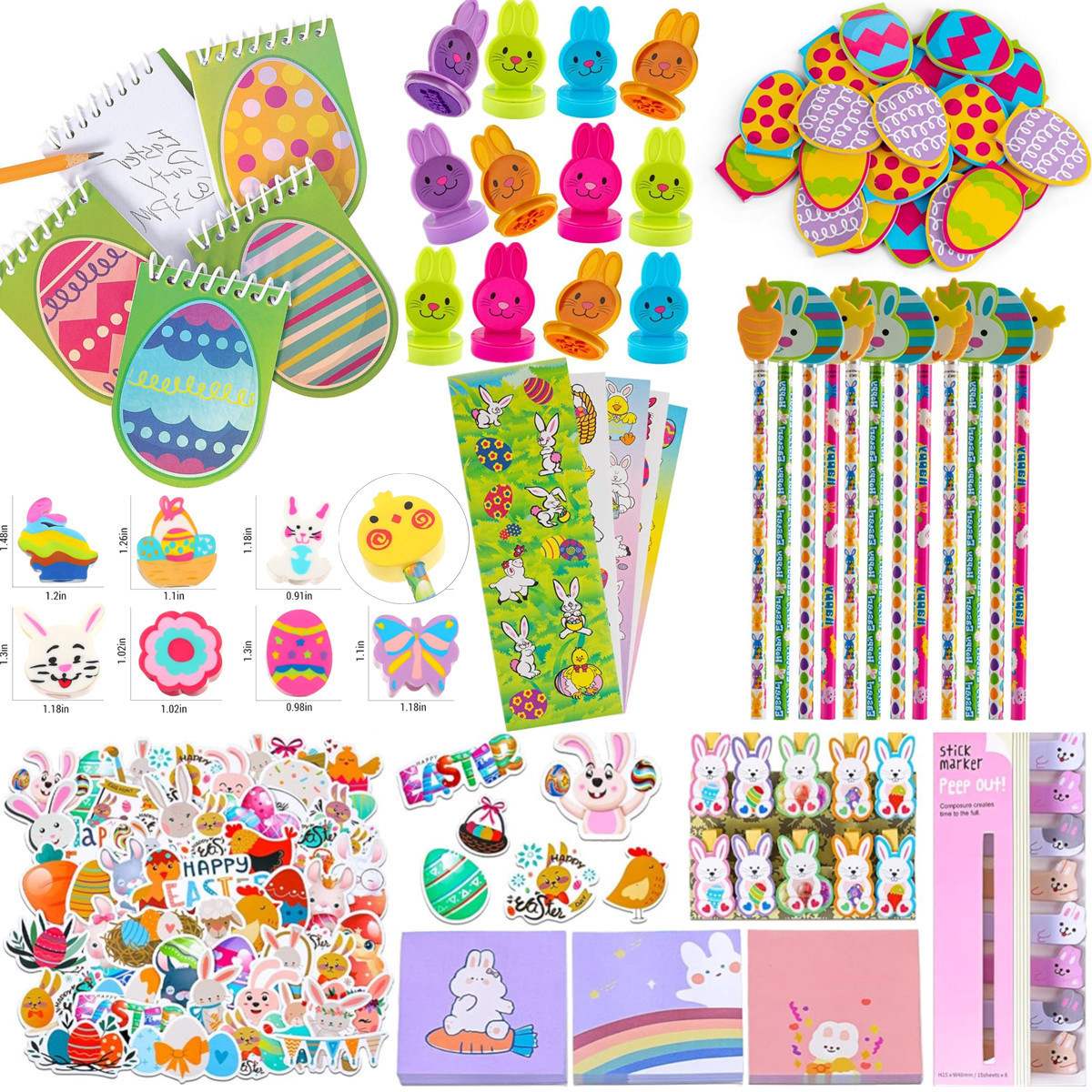 复活节倒数盲盒 兔子彩蛋动物捏捏乐团子公仔泡泡乐解压套装