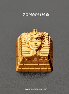 ZOMO原创设计 法老 个性创意金属 定制透光键帽手办 电脑周边