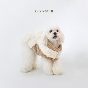 D11第十一区 狗狗毛绒提花卫衣保暖立领超绝质感冬季-生态管治员