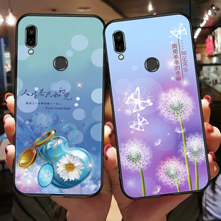 mote7女M1901F7BE超薄红米note7全包边redmi 适用红米note7Pro手机壳hm钢化膜ml套note7硅胶软not7新款 nt7男