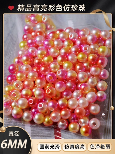 Пластиковые бусины ручной работы, DIY