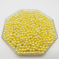 6 мм имитация Жем Желтая 1 Крат из 4400 штук