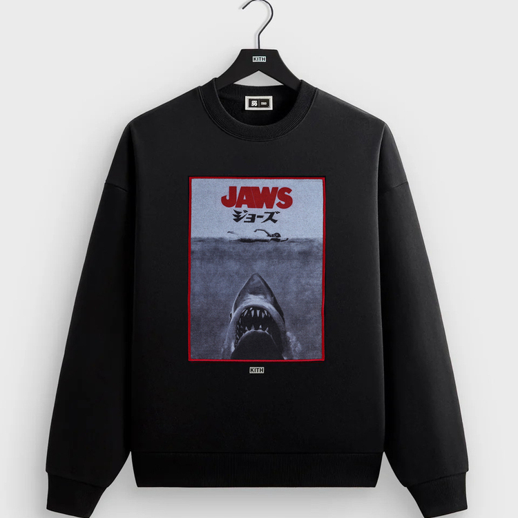 KITHJAWS大白鲨圆领卫衣