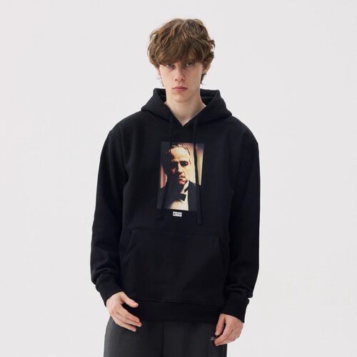KITH Godfather 教父联名连加厚帽卫衣黑帮电影男女情侣套头帽衫