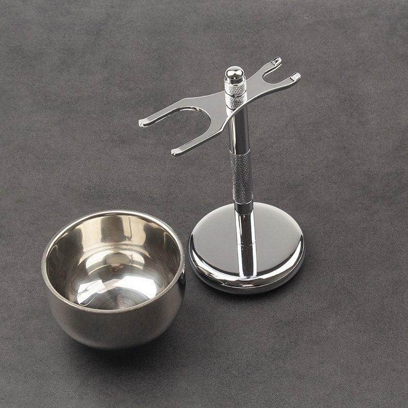 不锈钢手动剃须刀剃须刷打泡碗挂刀架组合套装老式刮刀支架男士用,家庭/个人清洁工具,剃须刀,淘宝优惠券,粉丝福利购,淘宝优惠卷
