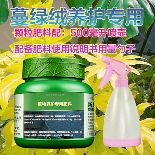 蔓绿绒专用肥料复合营养液小苗旺长茂盛生根挺立出锦长新叶面肥料