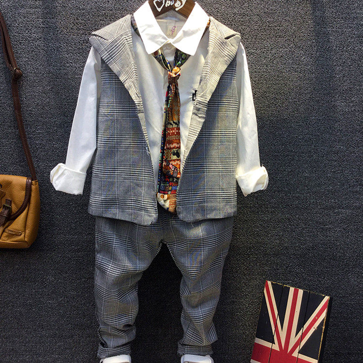 Chemise garcon à manche longue - Ref 2077233 Image 1