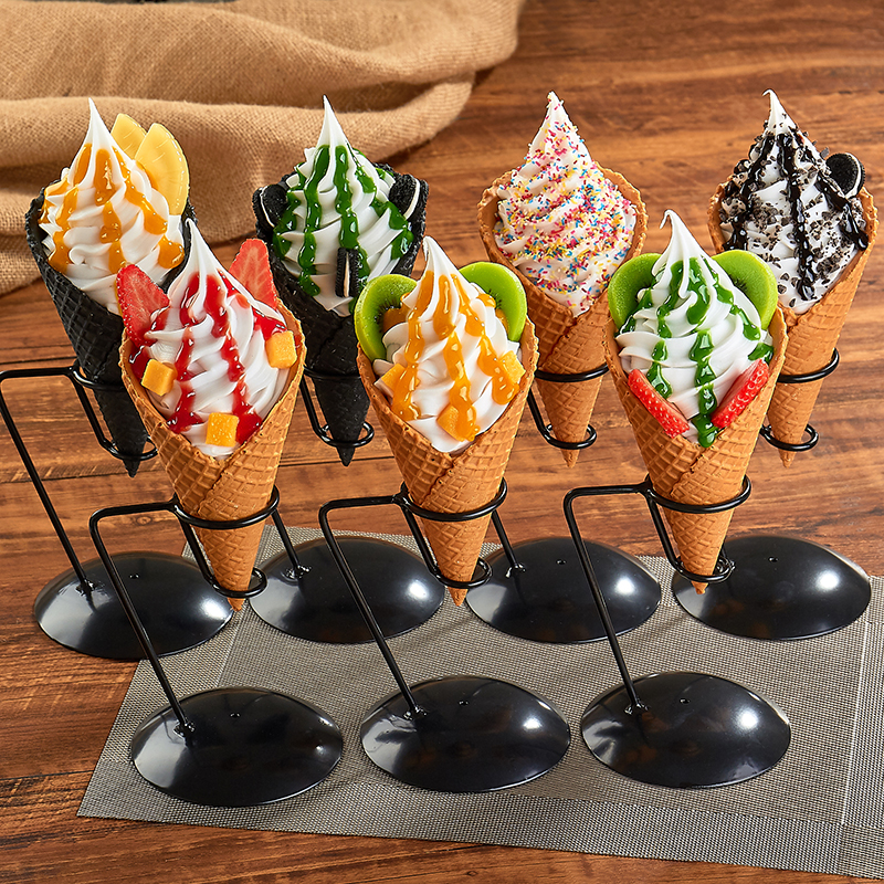 冰淇淋模型巨无霸冰淇淋甜筒模型大口径宽口径冰淇淋模型支持订做