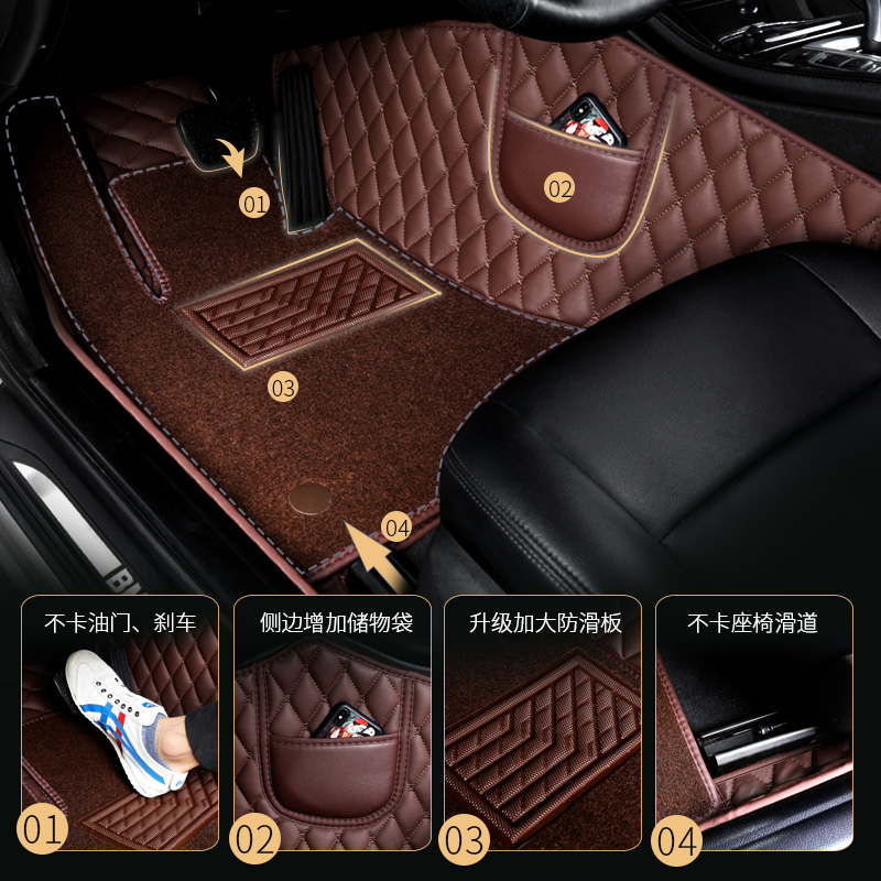 0408款克萨斯RX300 RX350 RX400h 04/05/06/07/08款 脚垫