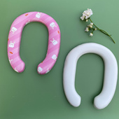 儿童马桶垫子奶牛河马小孩坐便器软垫宝宝马桶圈配件PVC软皮坐垫