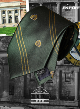 【东南大学领带】中国学院风 ENP原创设计 桑蚕丝 纯羊毛内衬