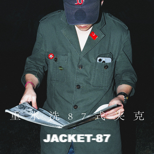【87式常服夹克】ENP原创设计 改版军事风 纯棉 休闲夹克男