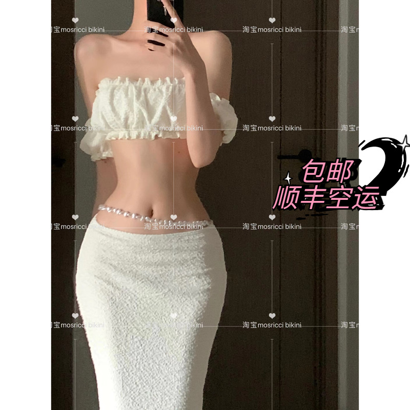 纯欲战神性感包臀沙滩装泳衣