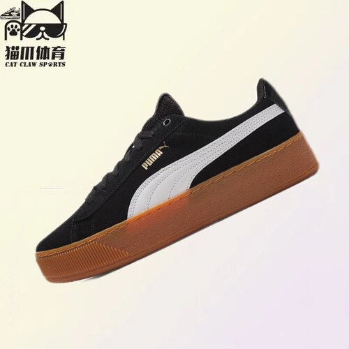 PUMA vikky系列 Platform 轻便防滑 低帮 板鞋 女款