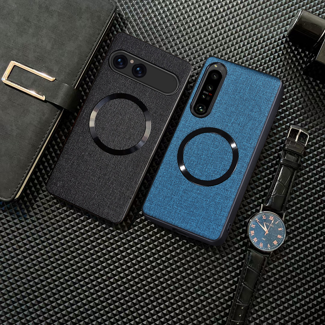 索尼xperia10VII布纹磁吸手机壳