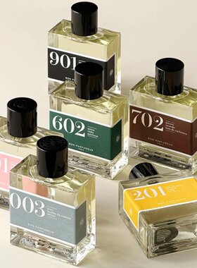 bonparfumeur602香水003青柚韶光602迷雾松烟802竹间风荷小样