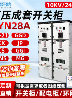 智多信KYN28A高压开关柜10KV成套中置柜进出线柜配电柜HXGN环网柜