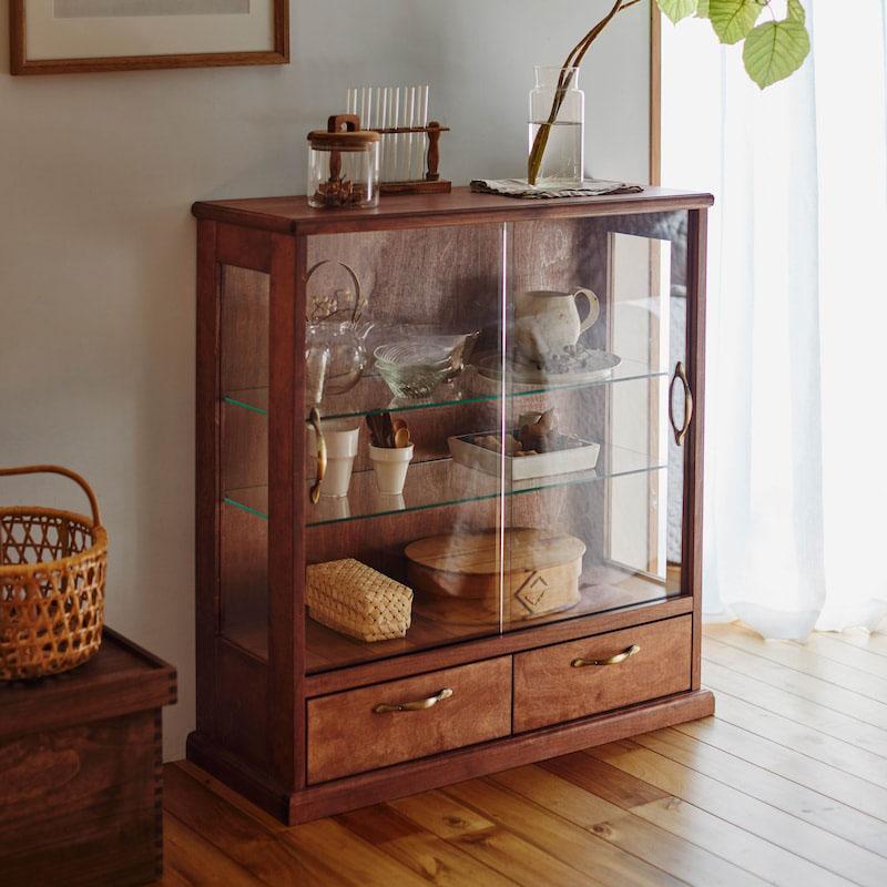 实木复古茶水柜酒柜展示柜餐边柜
