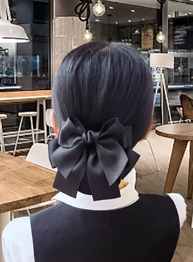 女士高级上班头花网兜法网空姐专用发网高端带酒店服务员餐饮前台
