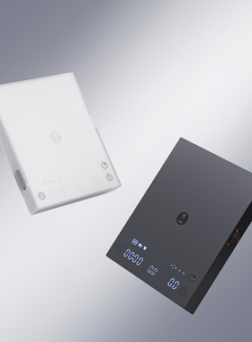 泰摩黑镜BASIC3咖啡电子秤 意式手冲器具专用 咖啡豆克称称重计时