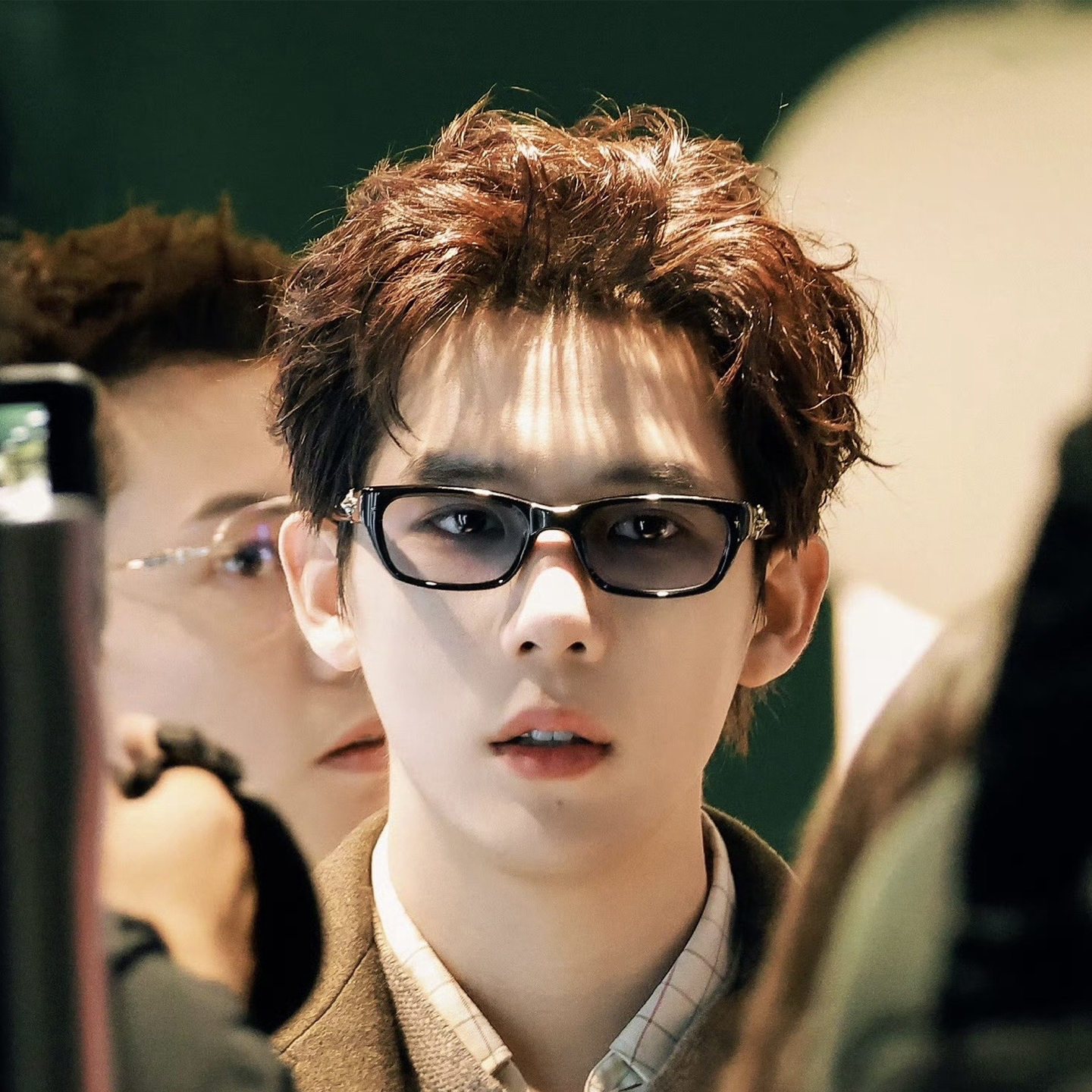 王安宇同款复古韩版小框太阳眼镜