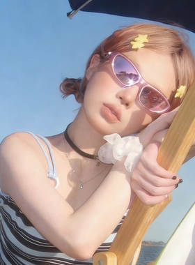 gm墨镜女2025新款糖果系列窄框复古眼镜美式辣妹网红太阳镜高级感