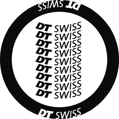 8张DT swiss公路车轮框轮组轮子刀圈贴纸镂空雕刻转印DIY装饰贴纸