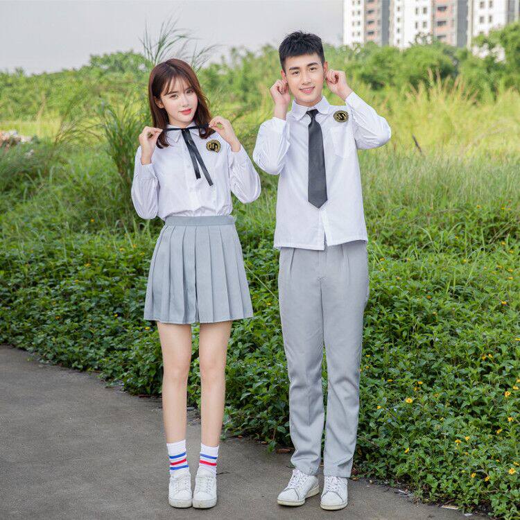 原创男女款初高中大学生毕业校服韩版学院风班服套装校园舞台表演