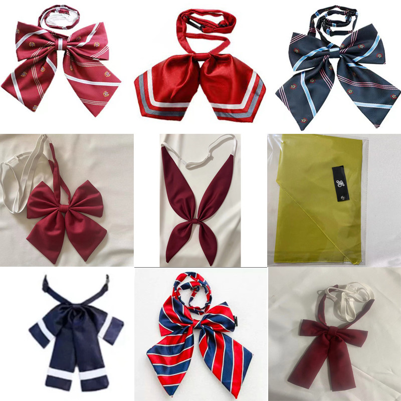 日系jk水手服金鱼结领巾配饰韩版女学生校班服领结蝴蝶结飘带领绳