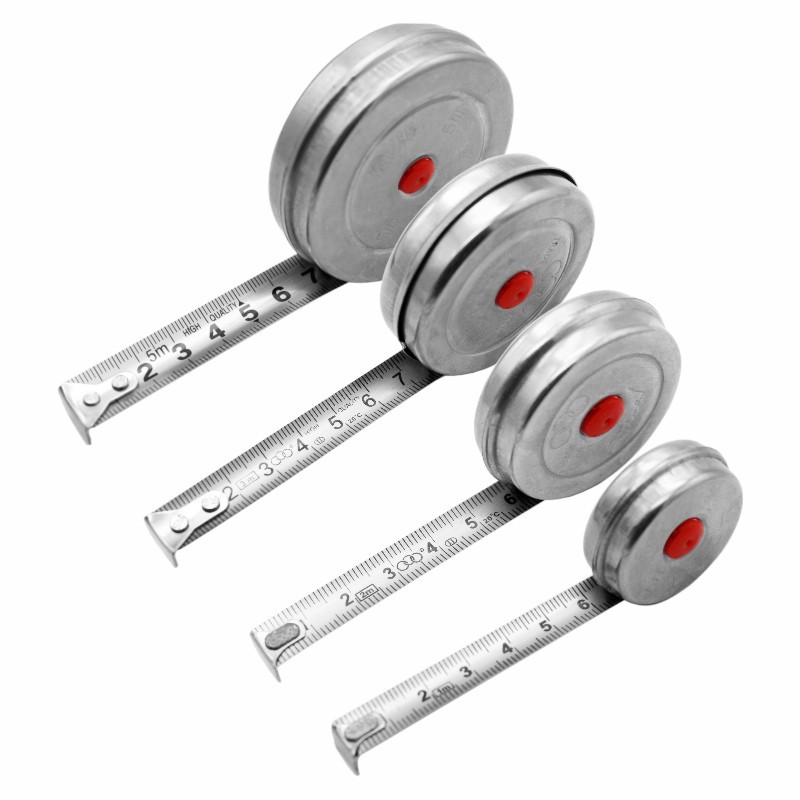 三圈不锈钢外壳钢卷尺