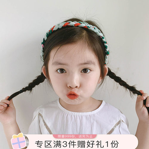 不伤头碎发神器宝宝学生头箍