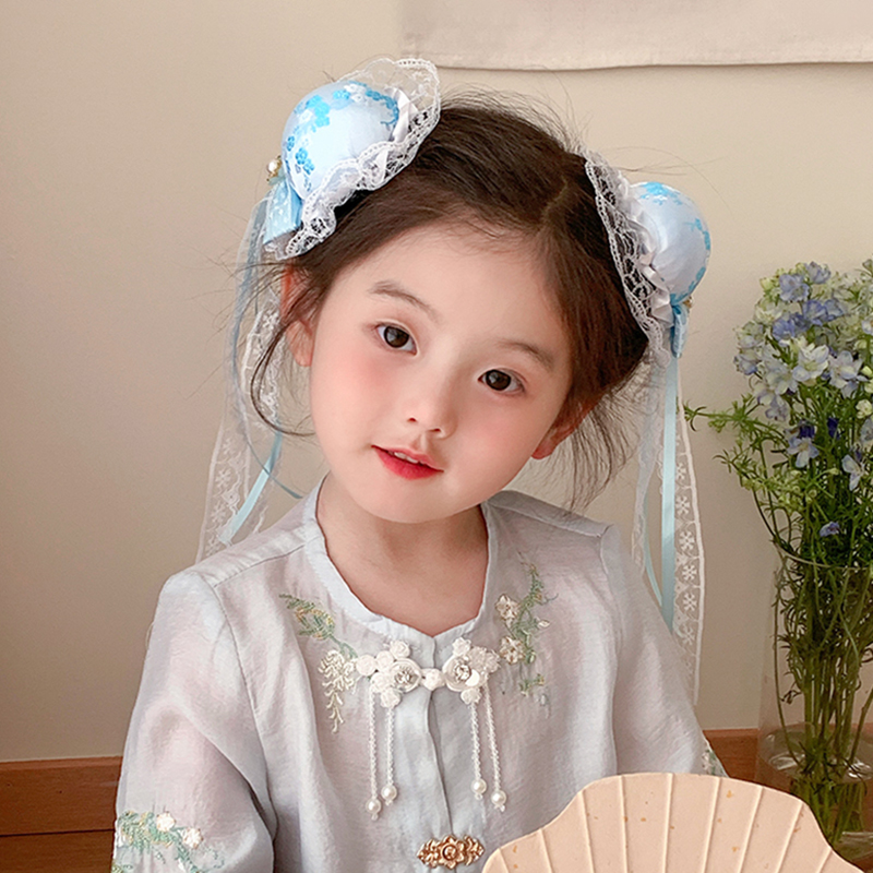 儿童Lolita中华小厨娘发夹