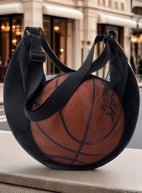 新款篮球包学生单肩篮球袋训练运动大容量足球排球包通用便携收纳