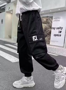 男童2025新款春秋款工装裤