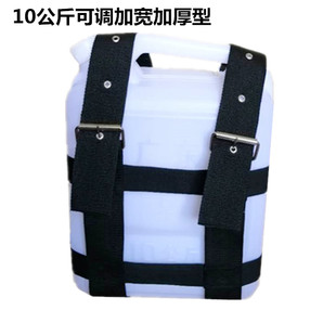 ASB加厚塑料电瓶背桶背箱工具箱双肩背带逆变器背包防水背桶带