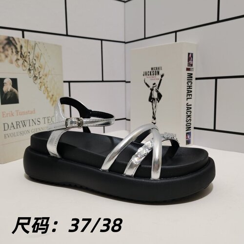 外贸断码女鞋夏季厚底中空凉鞋